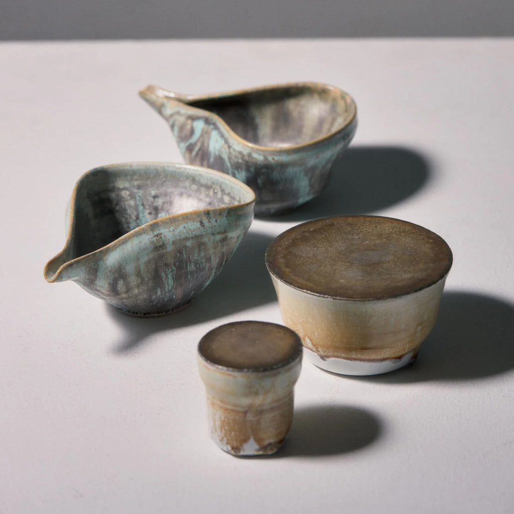 菊地亨 器2枚セット/作家もの 陶器 菊地亨 器2枚セット/作家もの 陶器