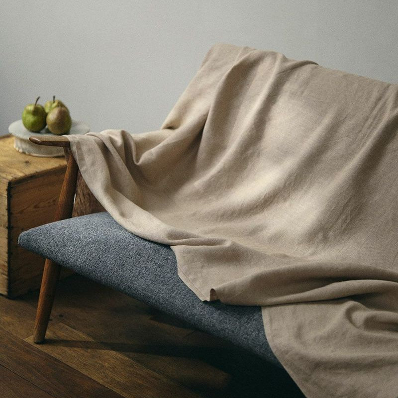 リネンブランケット