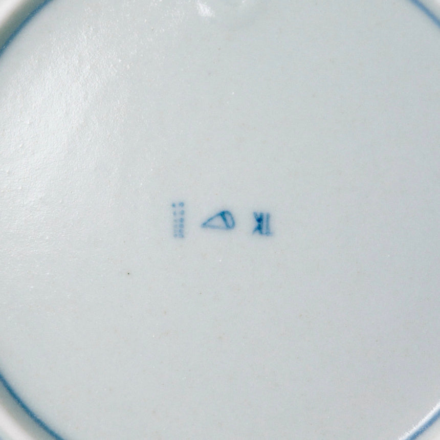 丸鏡 五寸 呉須輪