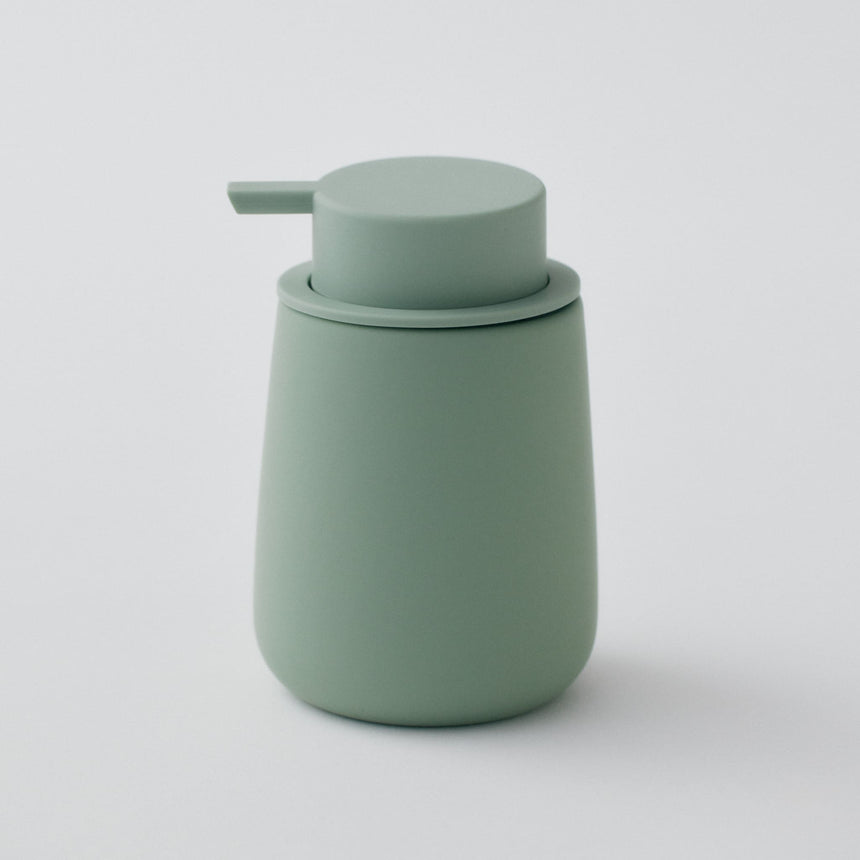 マットな質感のソープディスペンサー 泡タイプ/陶器