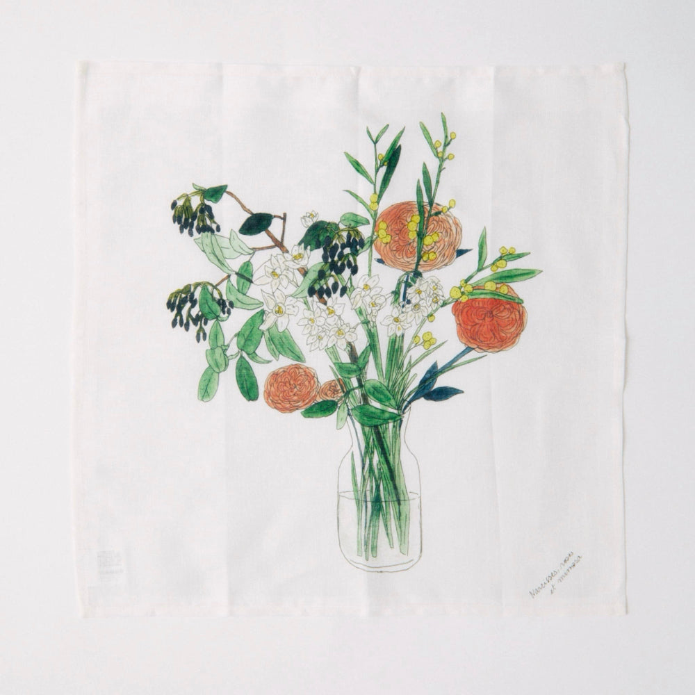ISABELLE BOINOT ハンカチ 春のお花 – JINNAN HOUSE