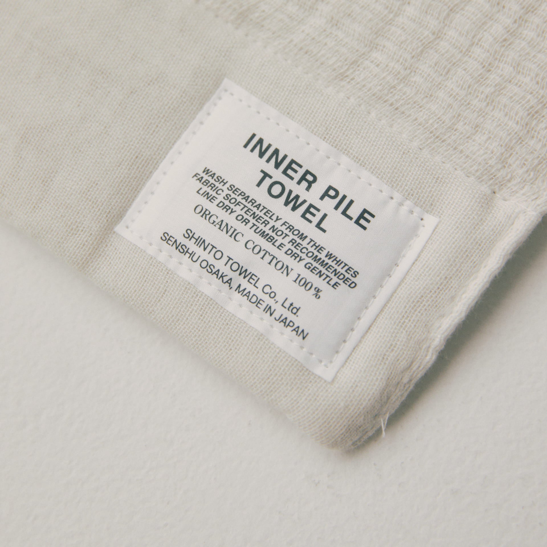 INNER PILE FACE TOWEL|インナーパイルフェイスタオル