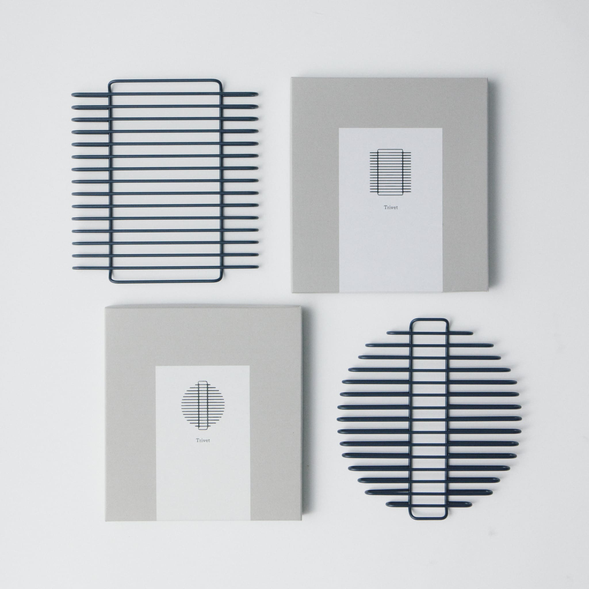 Square Trivet|ワイヤー鍋敷き 四角