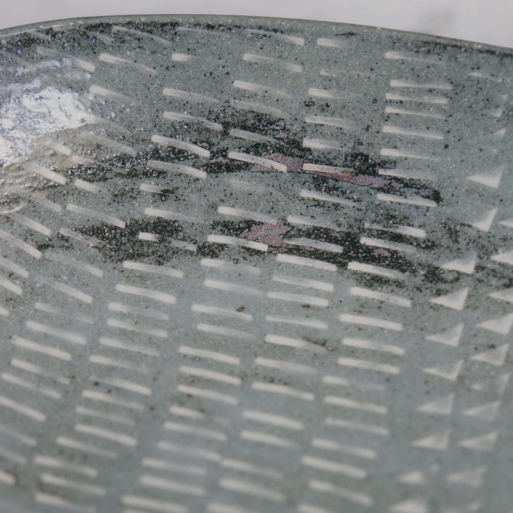 柴山香織 象嵌 楕円鉢皿(大)