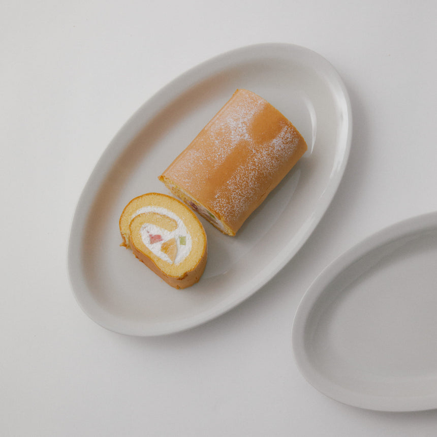 Saturnia Roma plain|サタルニア ローマ プレーン オーバルプレート