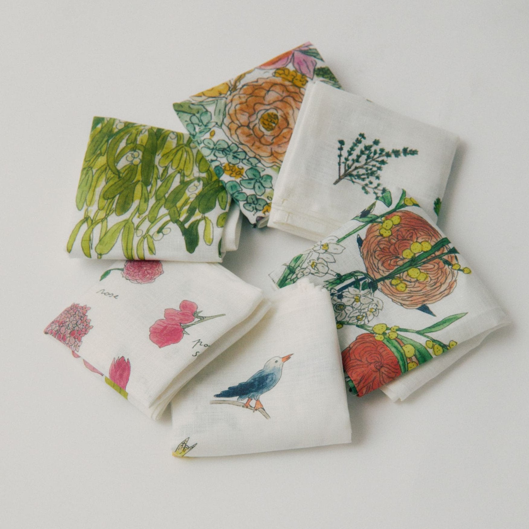 isabelle boinot ハンカチ ブーケ