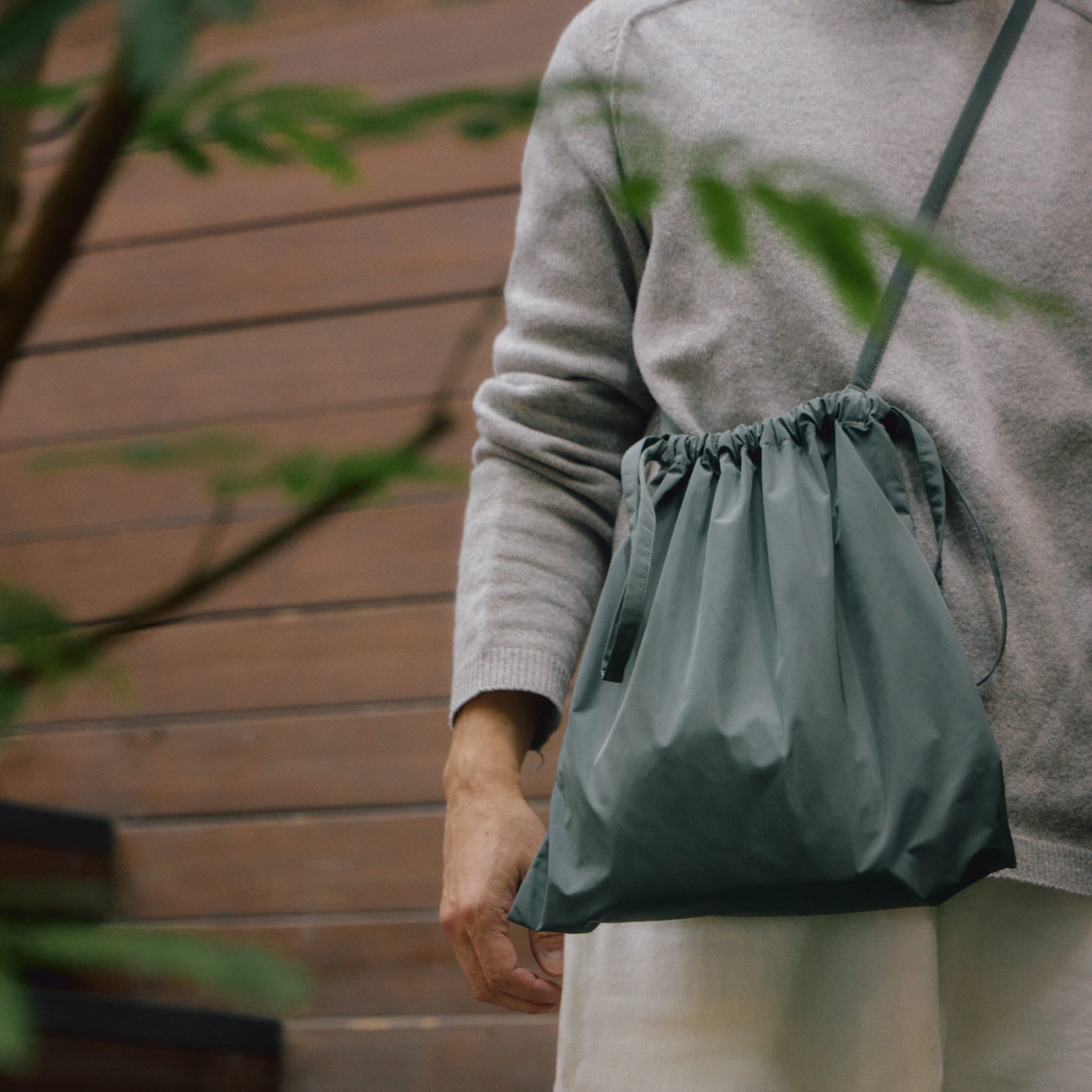 Drawstring Bag S + strap