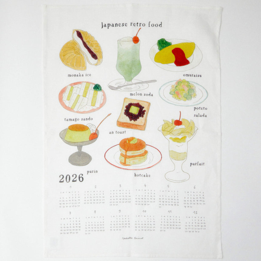 2026 リネンカレンダー|ISABELLE BOINOT