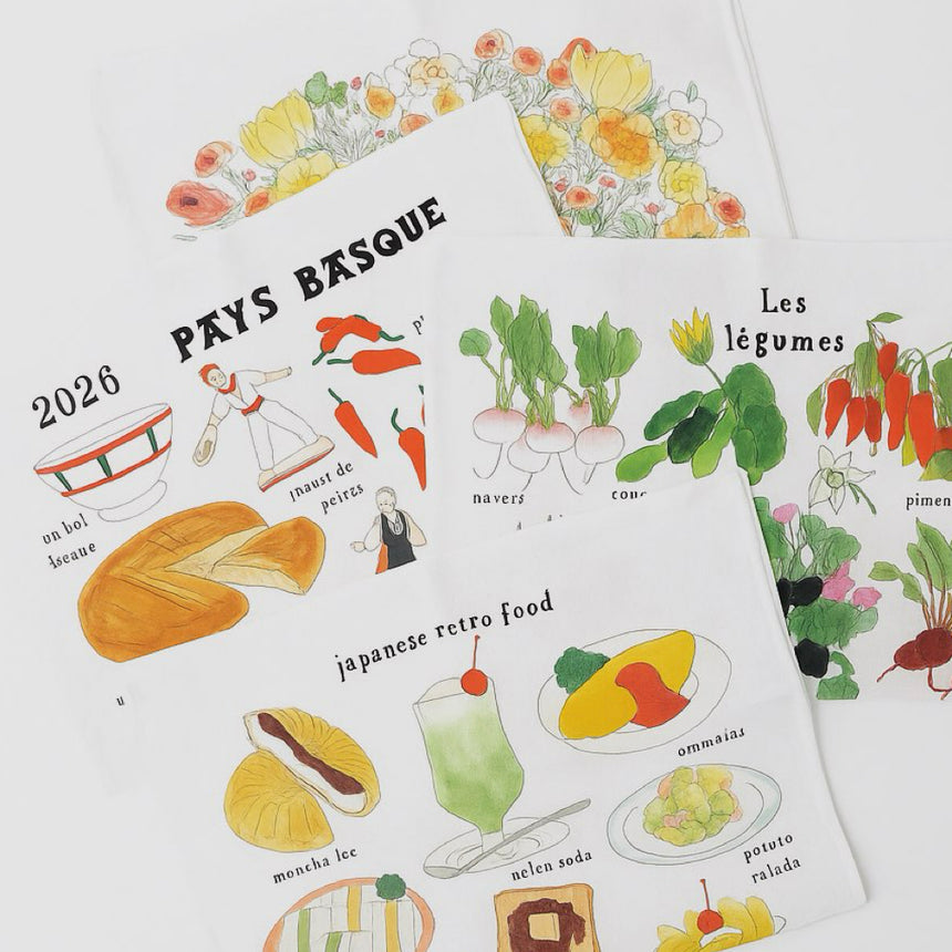 2026 リネンカレンダー|ISABELLE BOINOT