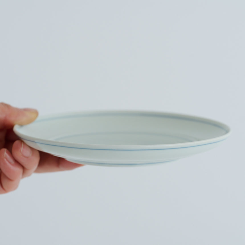 丸鏡 五寸 呉須輪