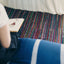 COTTON SILK MIX RUG