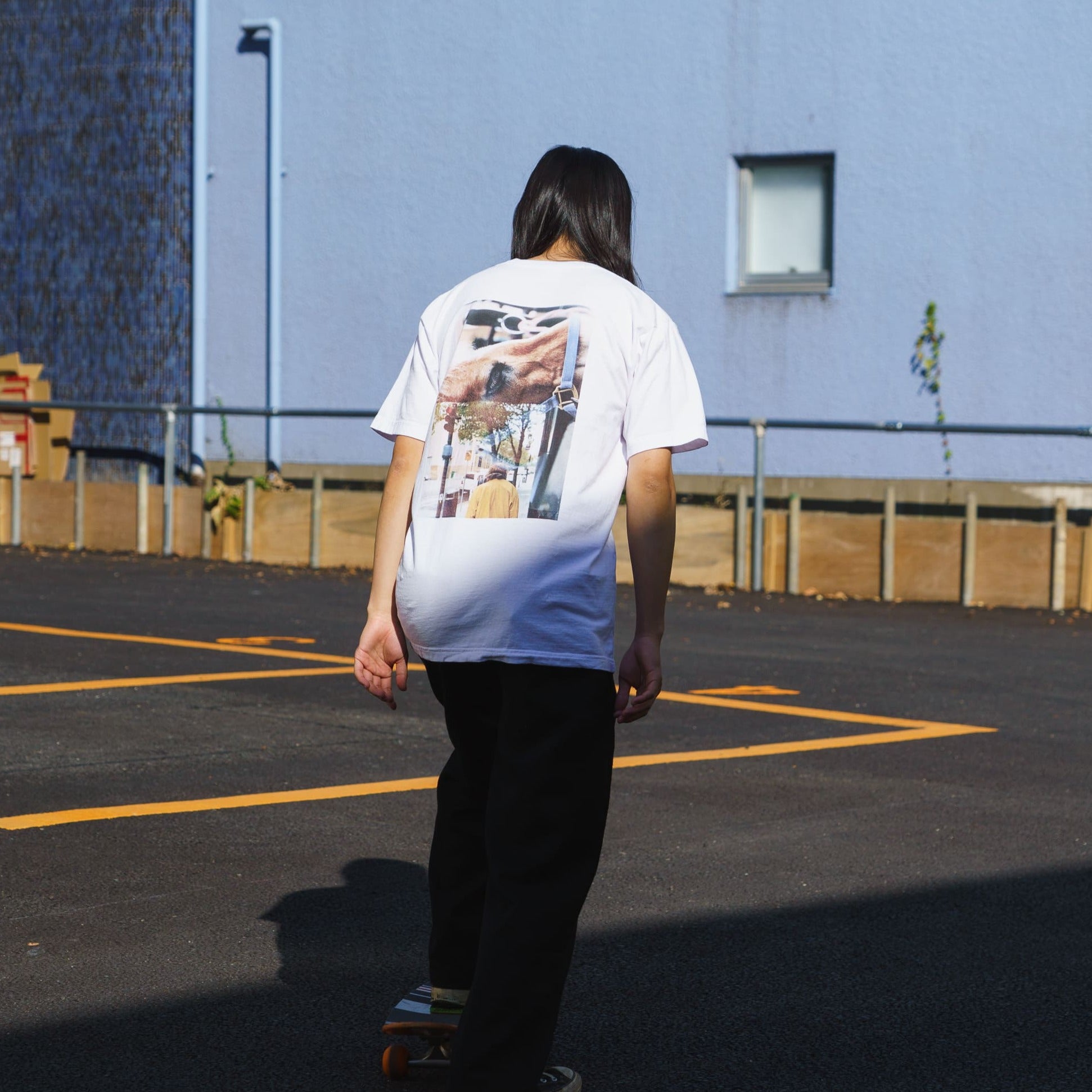 BYSAKUU 03 EXCHANGE T-SHIRT artwork by Taro Hirano and JAI TANJU