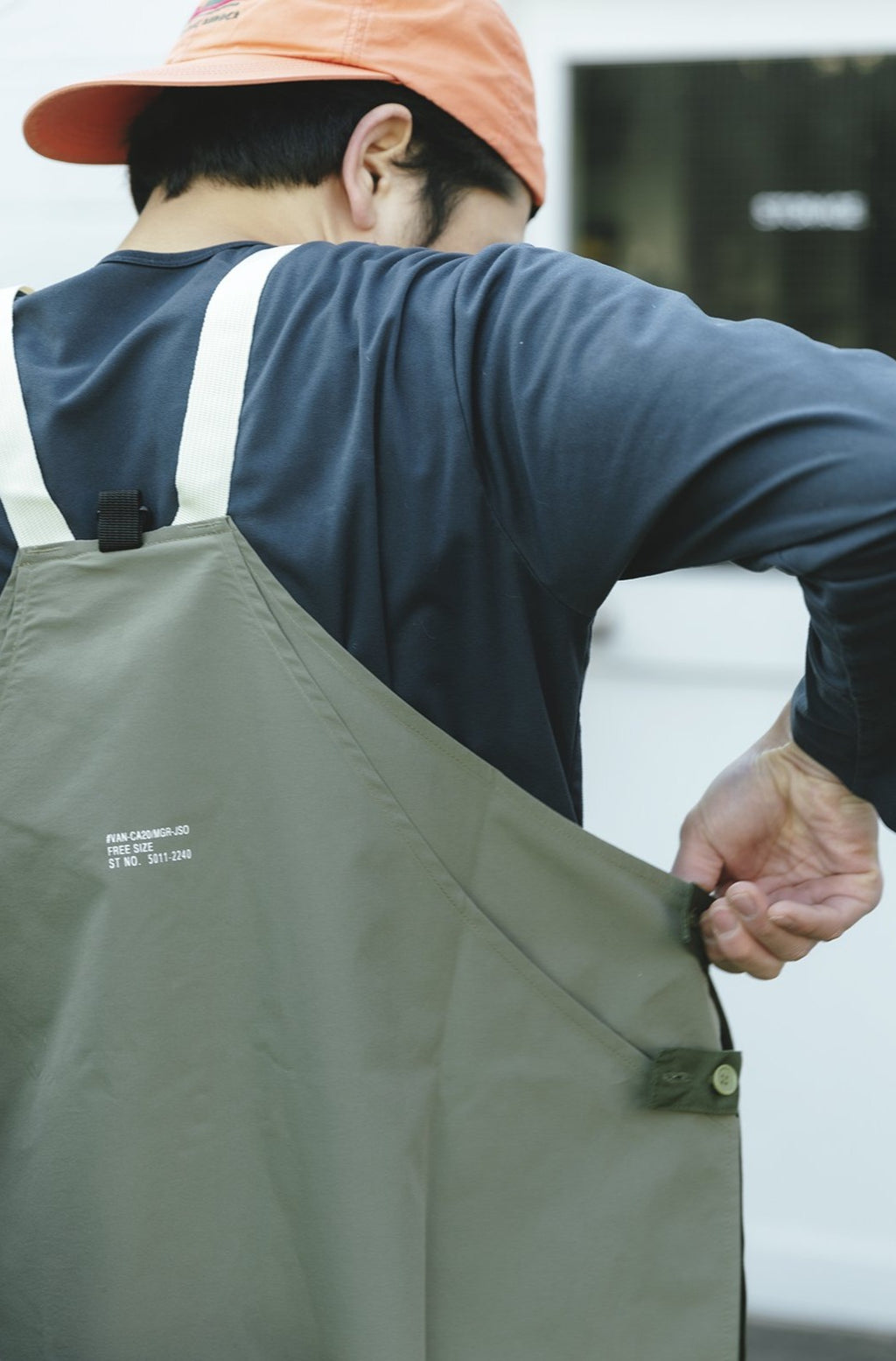 通販オンライン ショップ 【Type-B】 CAMP APRON キャンプ エプロン