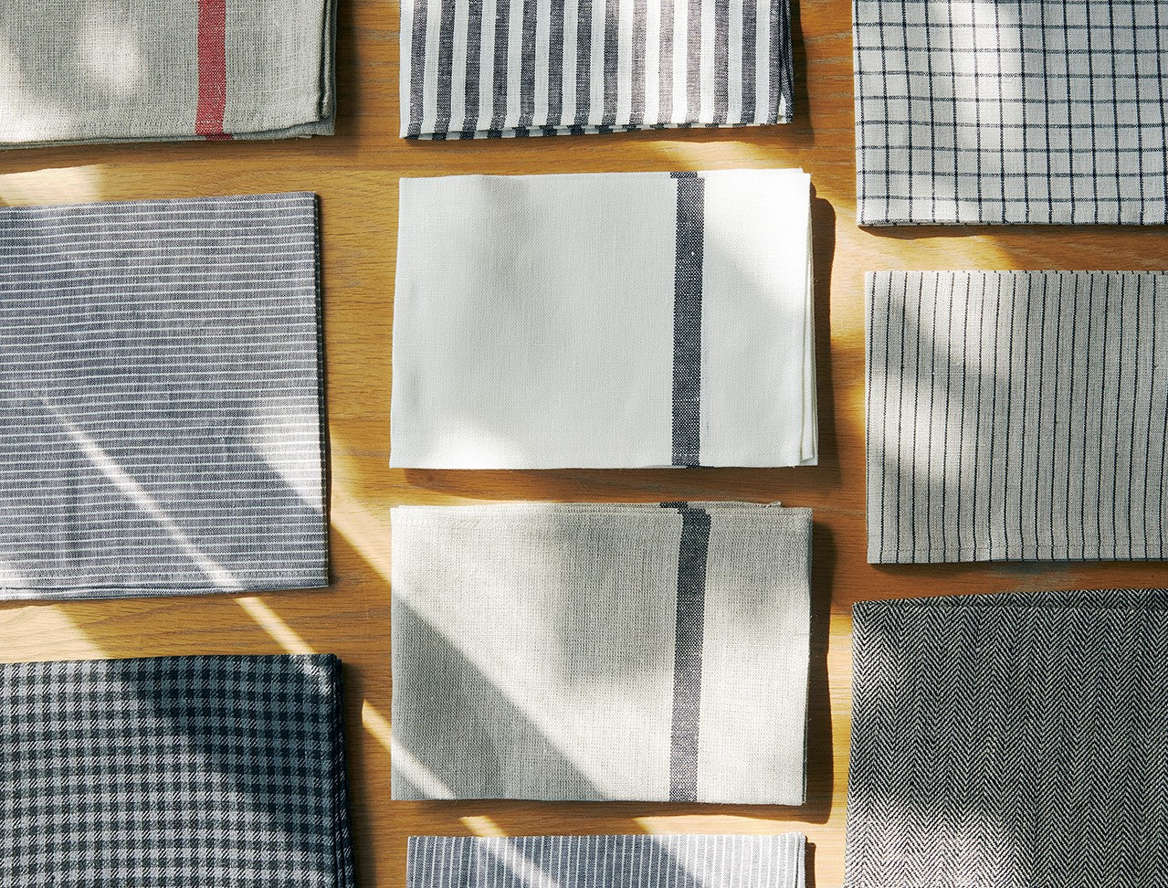 湿気の多いこの季節。リネンの心地よさが、家事を楽しく、日々に寄り添う。