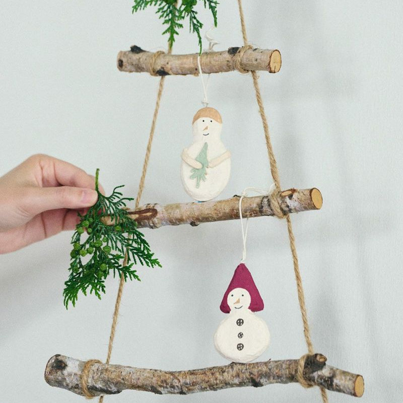 ホリデーオーナメント セット スノーマン