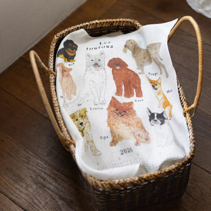 2026 リネンカレンダー｜ISABELLE BOINOT