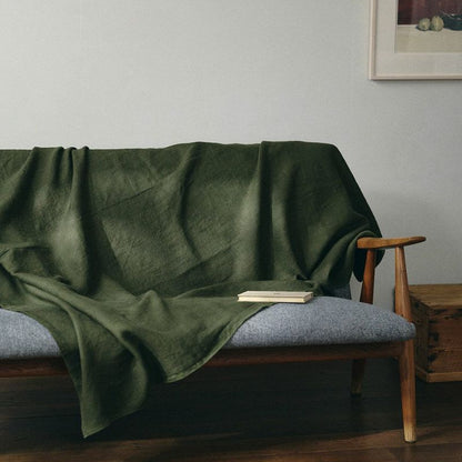 リネンブランケット