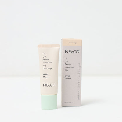 NEcCO トーンアップUVセラム｜クリア