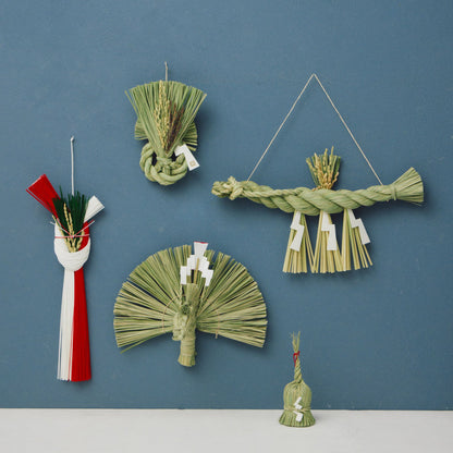 稲わら飾り【大黒・海老〆】