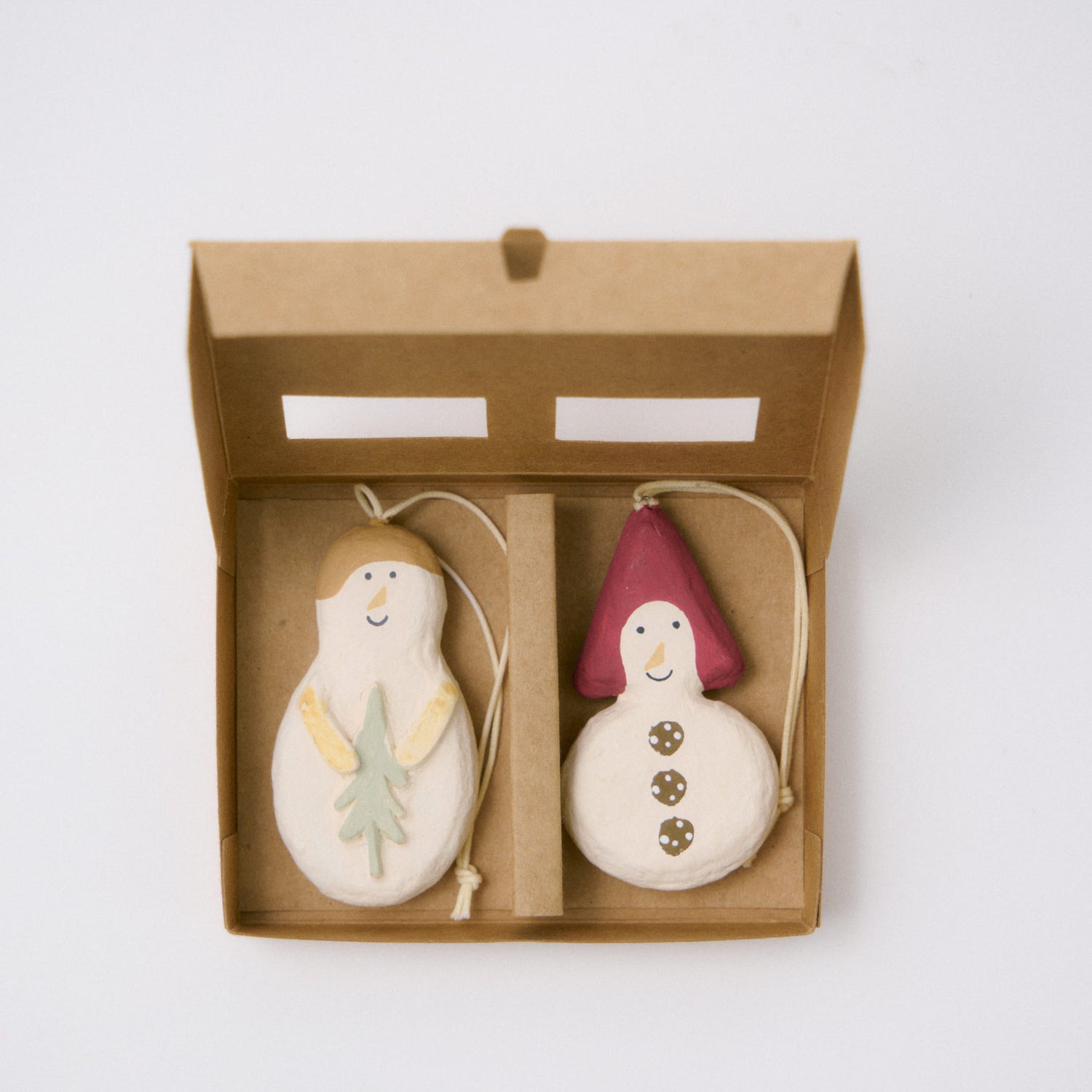 ホリデーオーナメント セット スノーマン