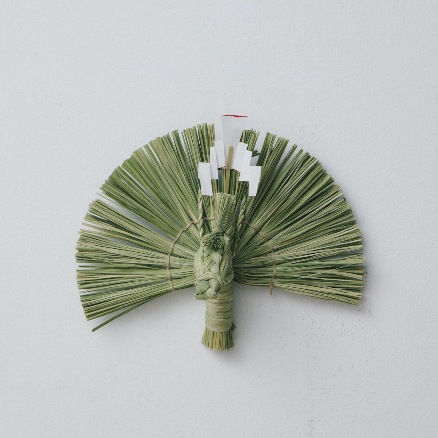 稲わら飾り【馬光扇】