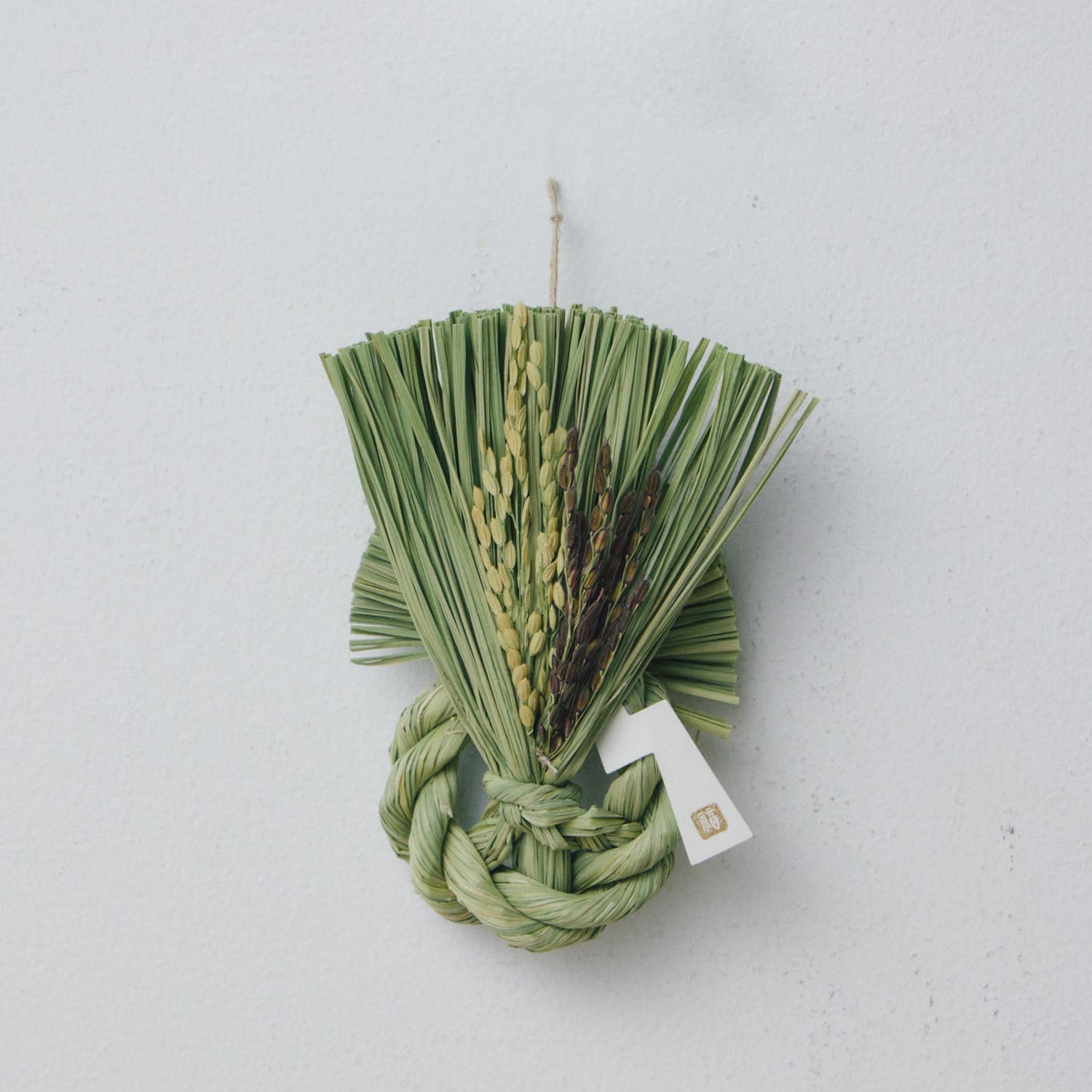 稲わら飾り【福よせかぶ】