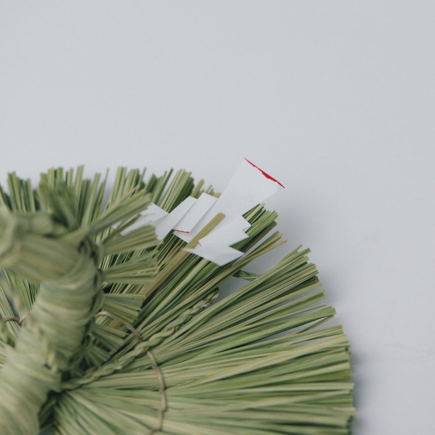 稲わら飾り【馬光扇】