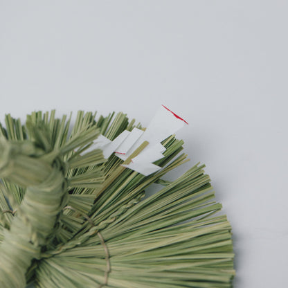 稲わら飾り【馬光扇】