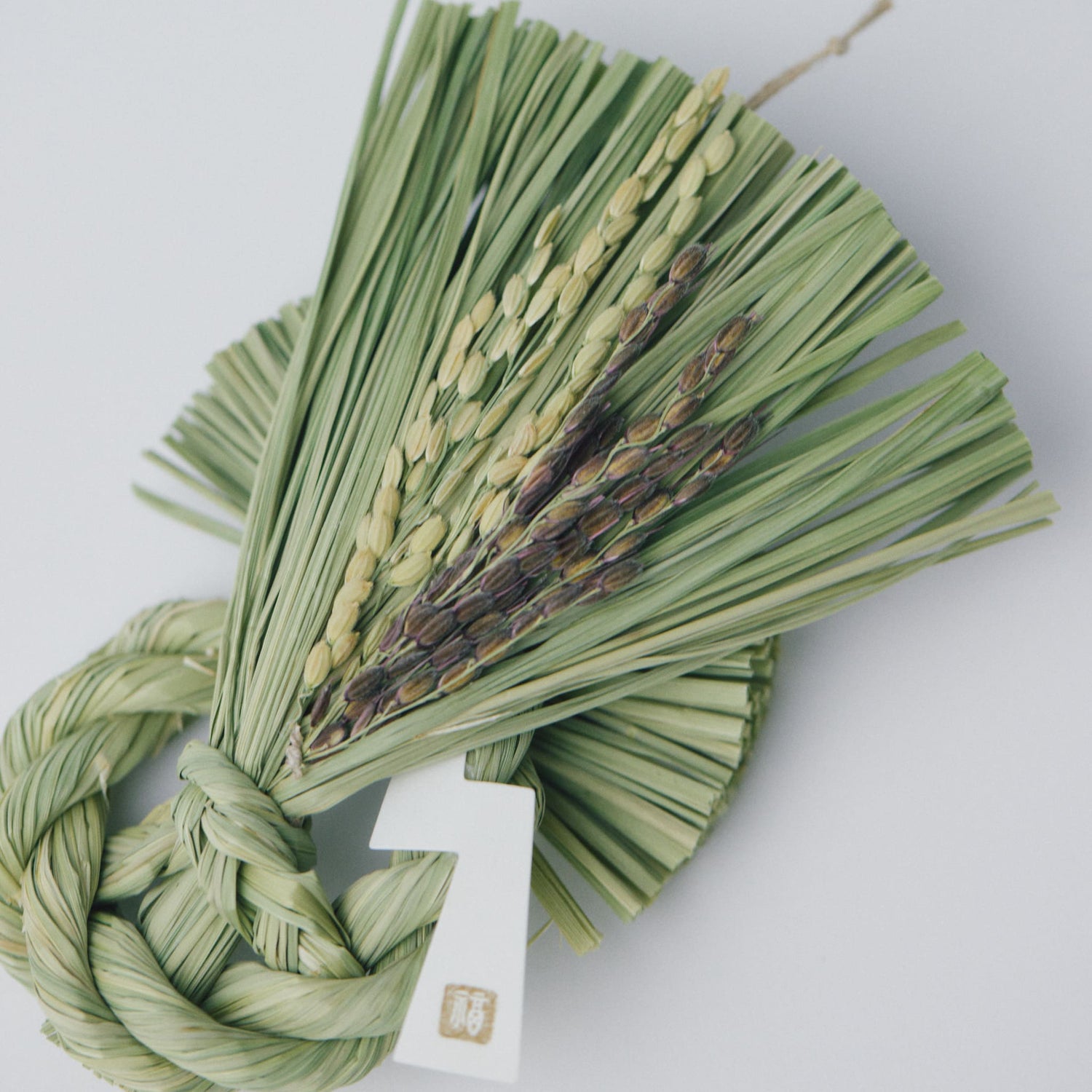 稲わら飾り【福よせかぶ】