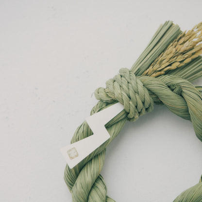 稲わら飾り【円 成】