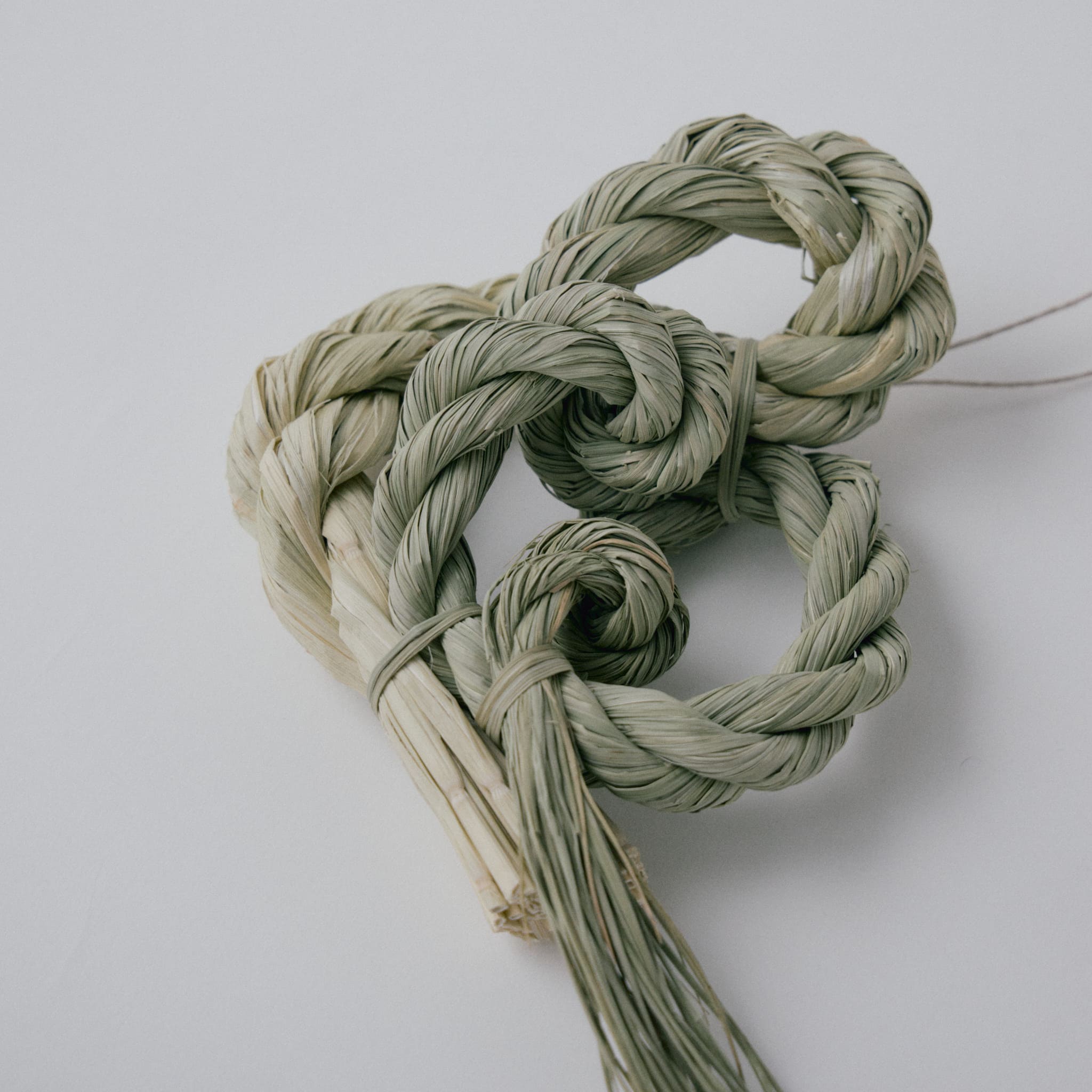 わら飾り 瑞雲 大