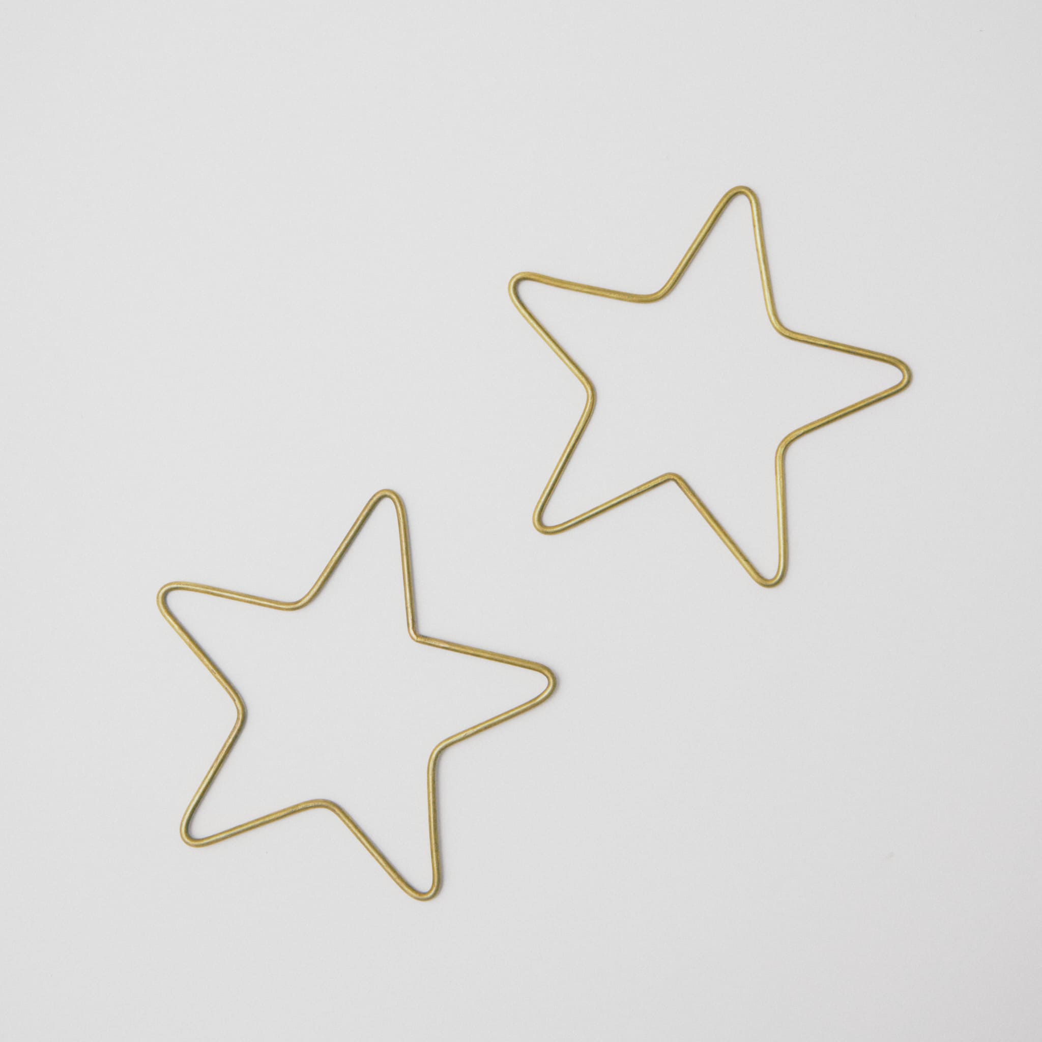 ブラスワイヤースター