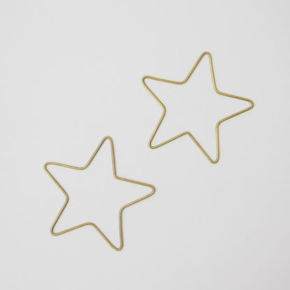 ブラスワイヤースター