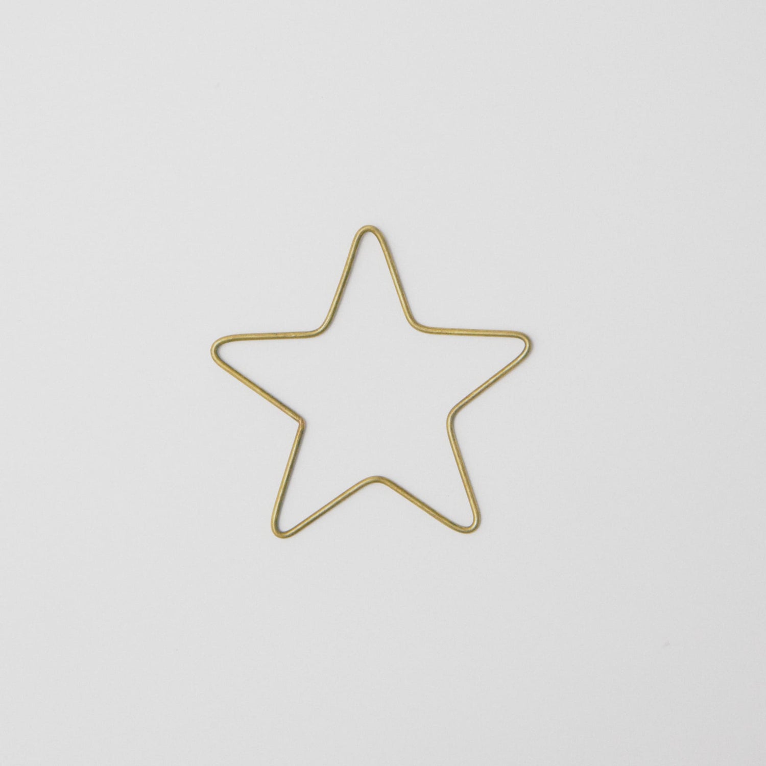 ブラスワイヤースター