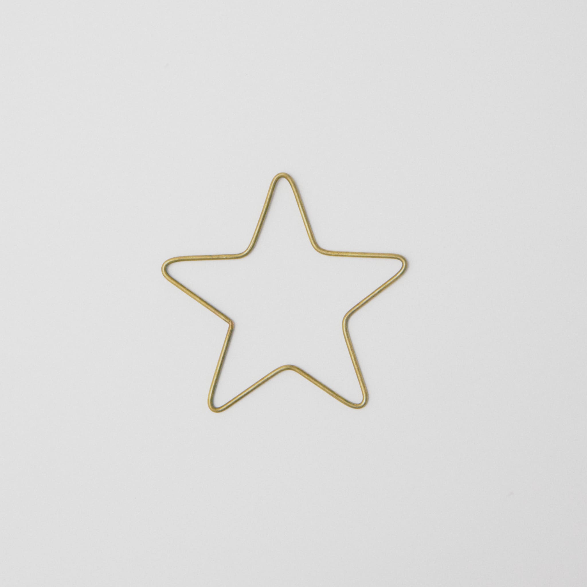 ブラスワイヤースター