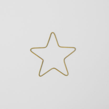 ブラスワイヤースター