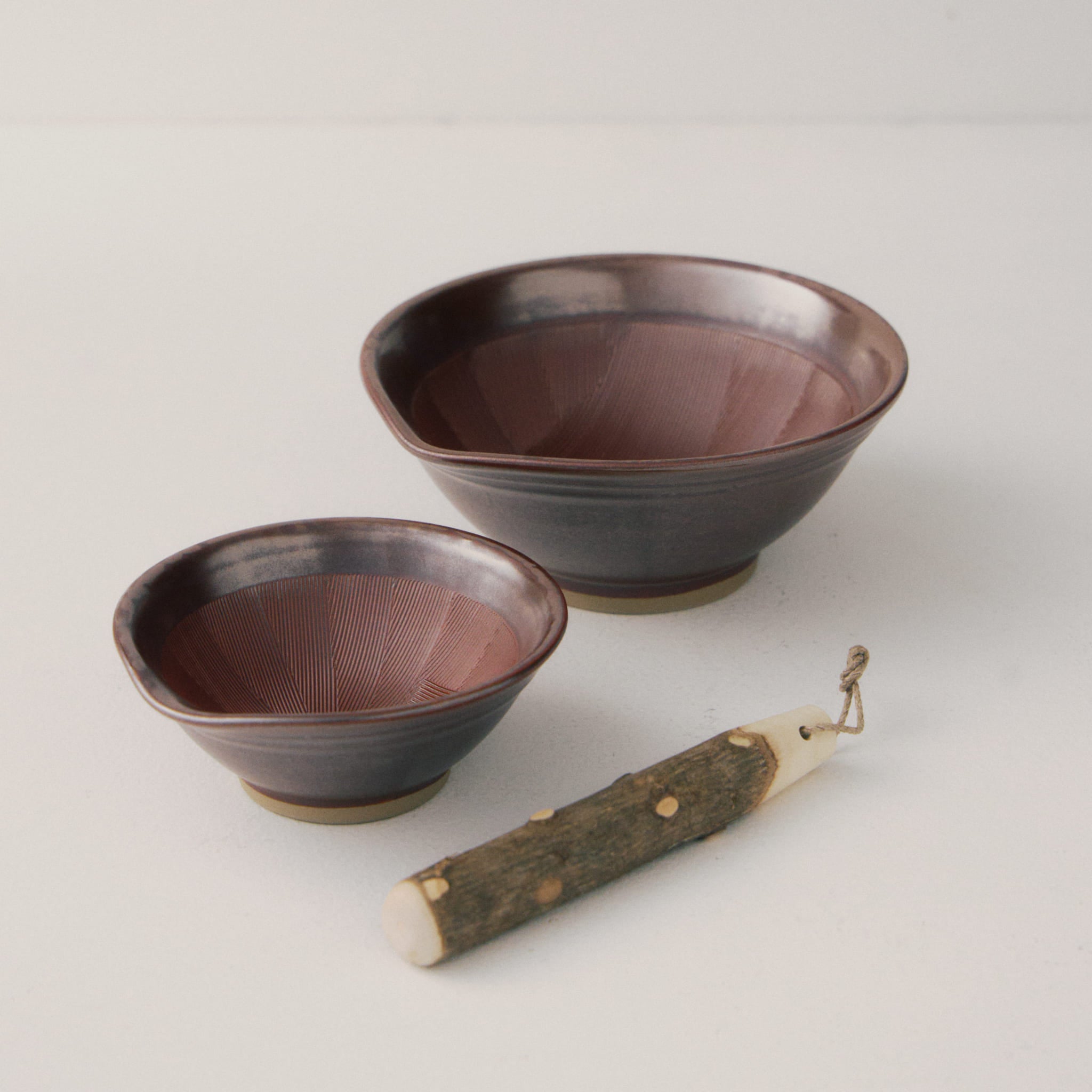 石見焼すり鉢/山椒すりこぎセット – JINNAN HOUSE