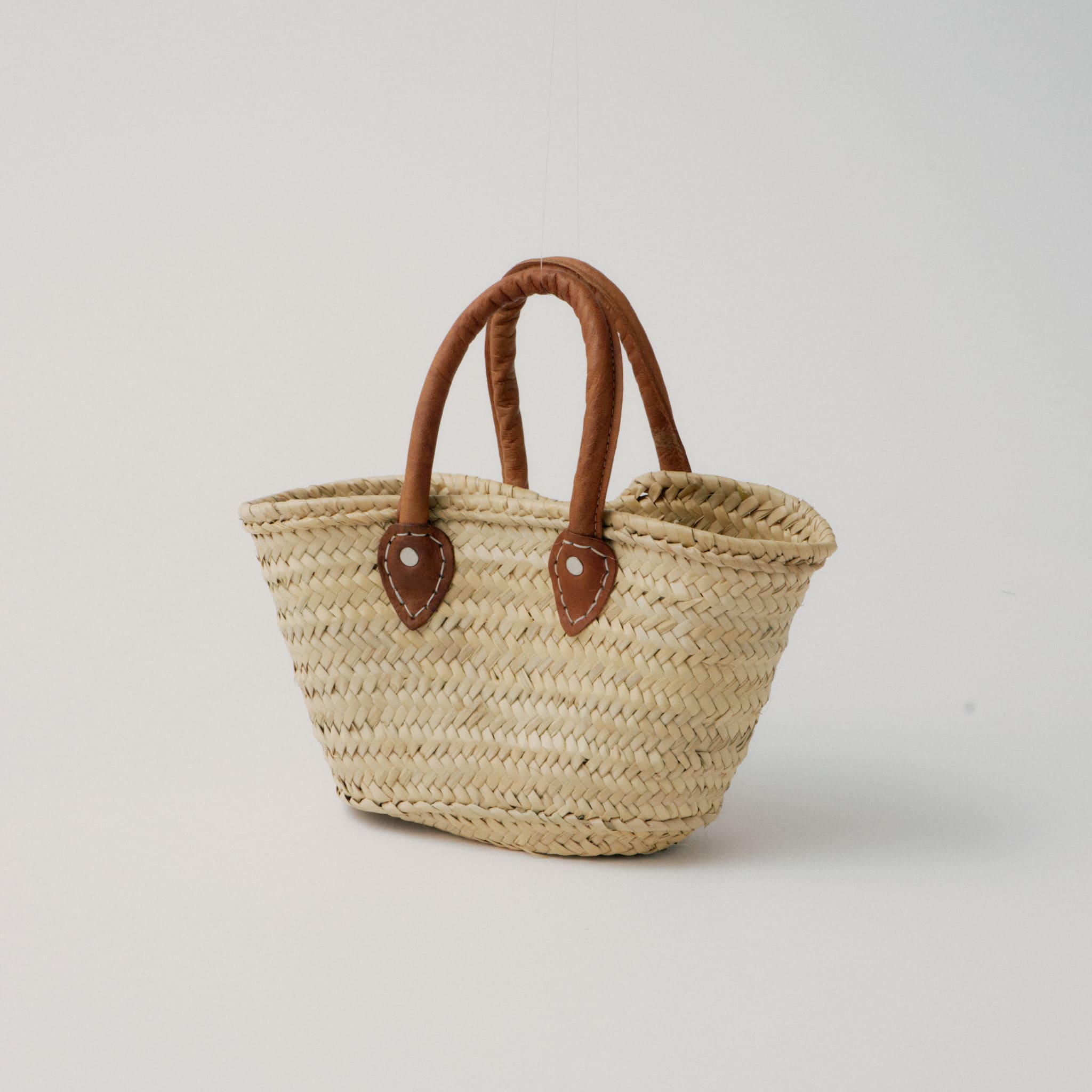 タザドームかご革取手バッグ SS ナチュラル