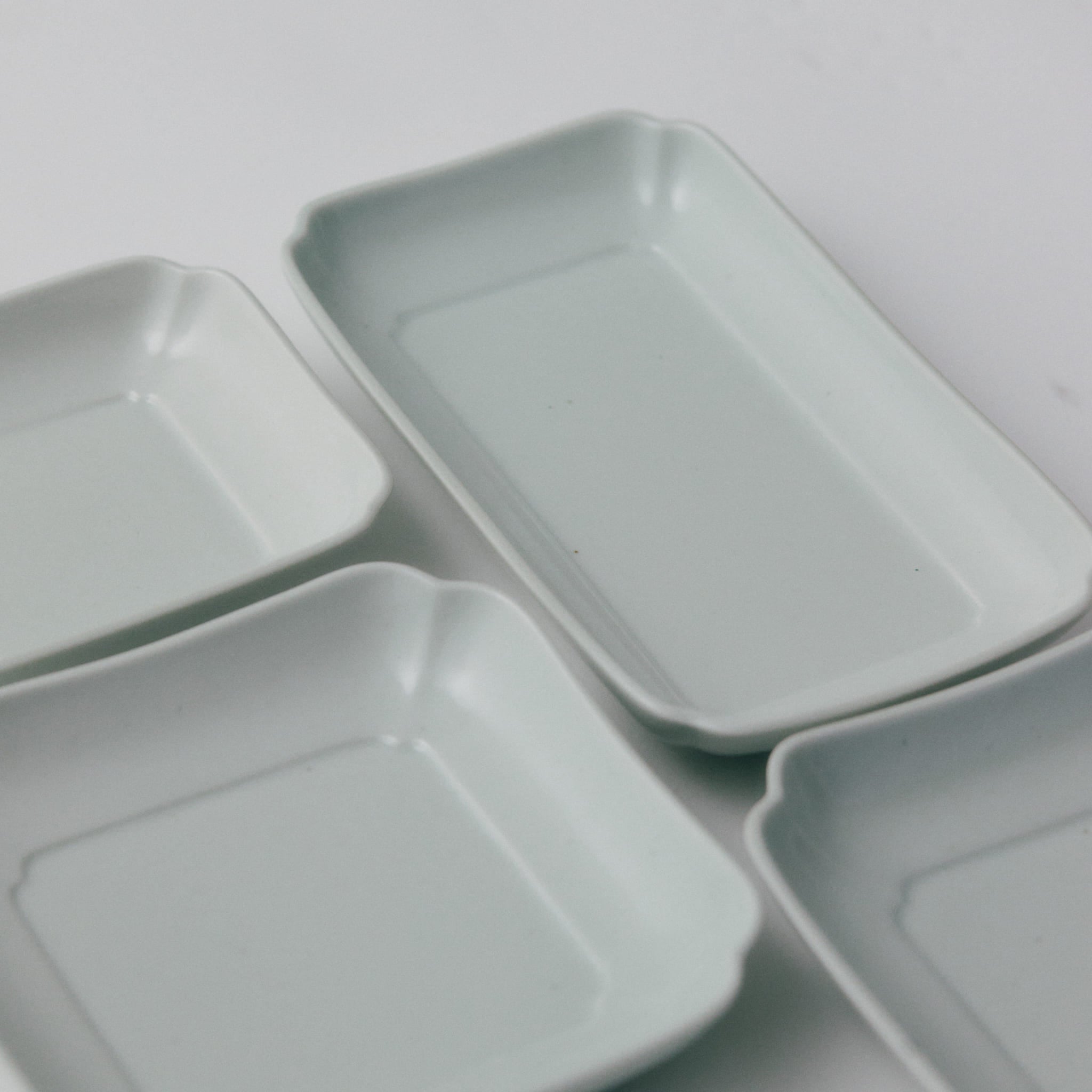 木瓜 （もっこう）角皿 土灰