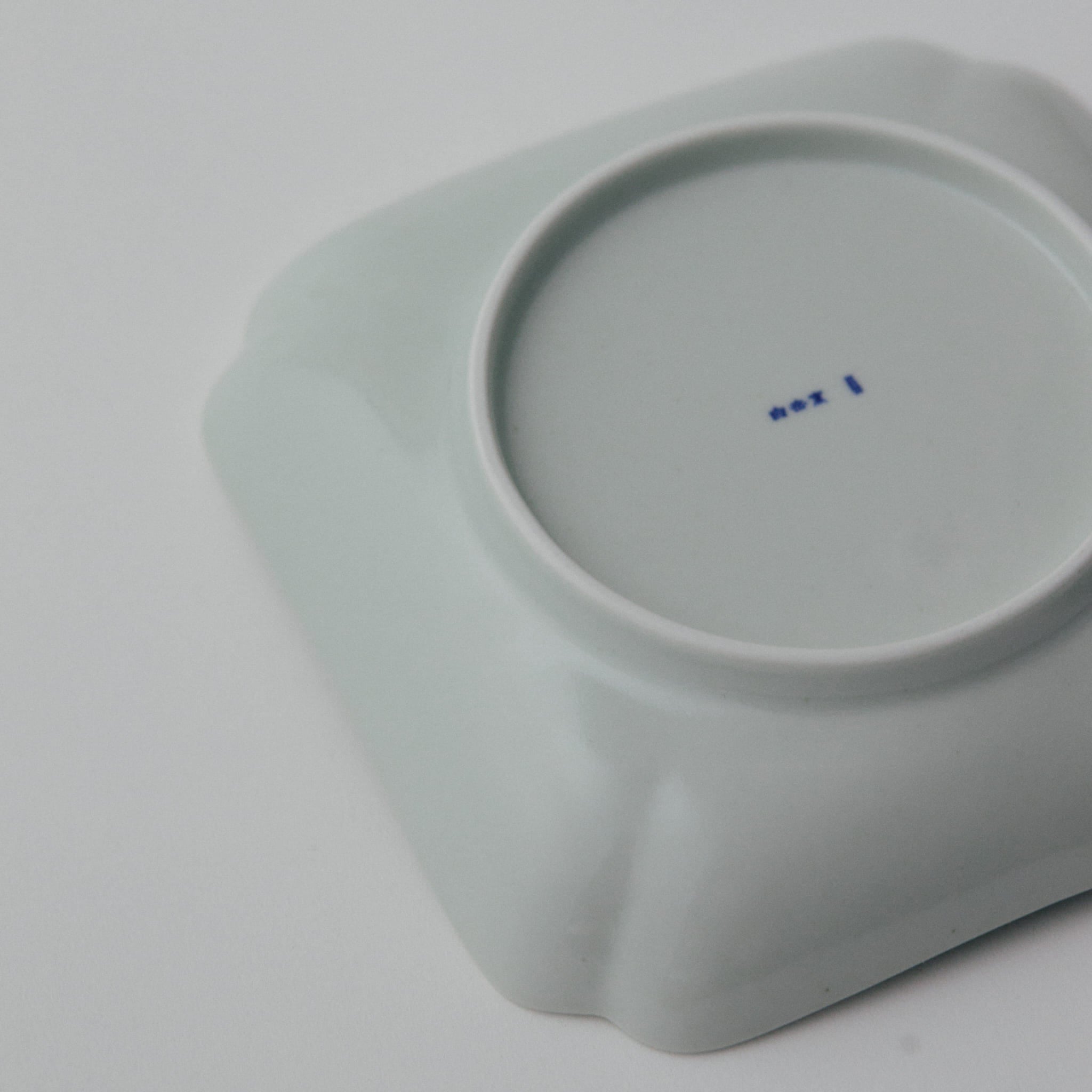 木瓜 （もっこう）角皿 土灰