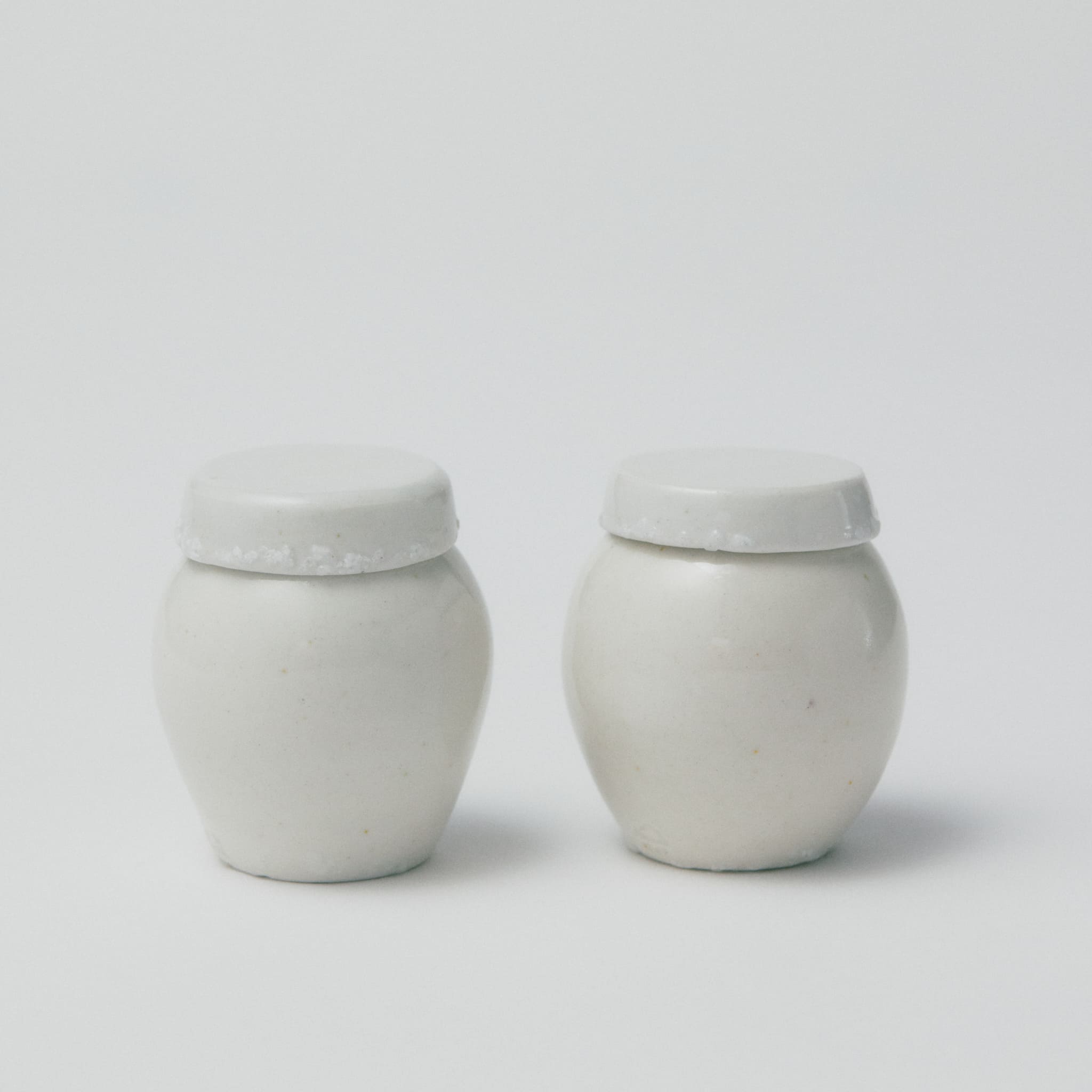 タナカシゲオ 白瓷茶入