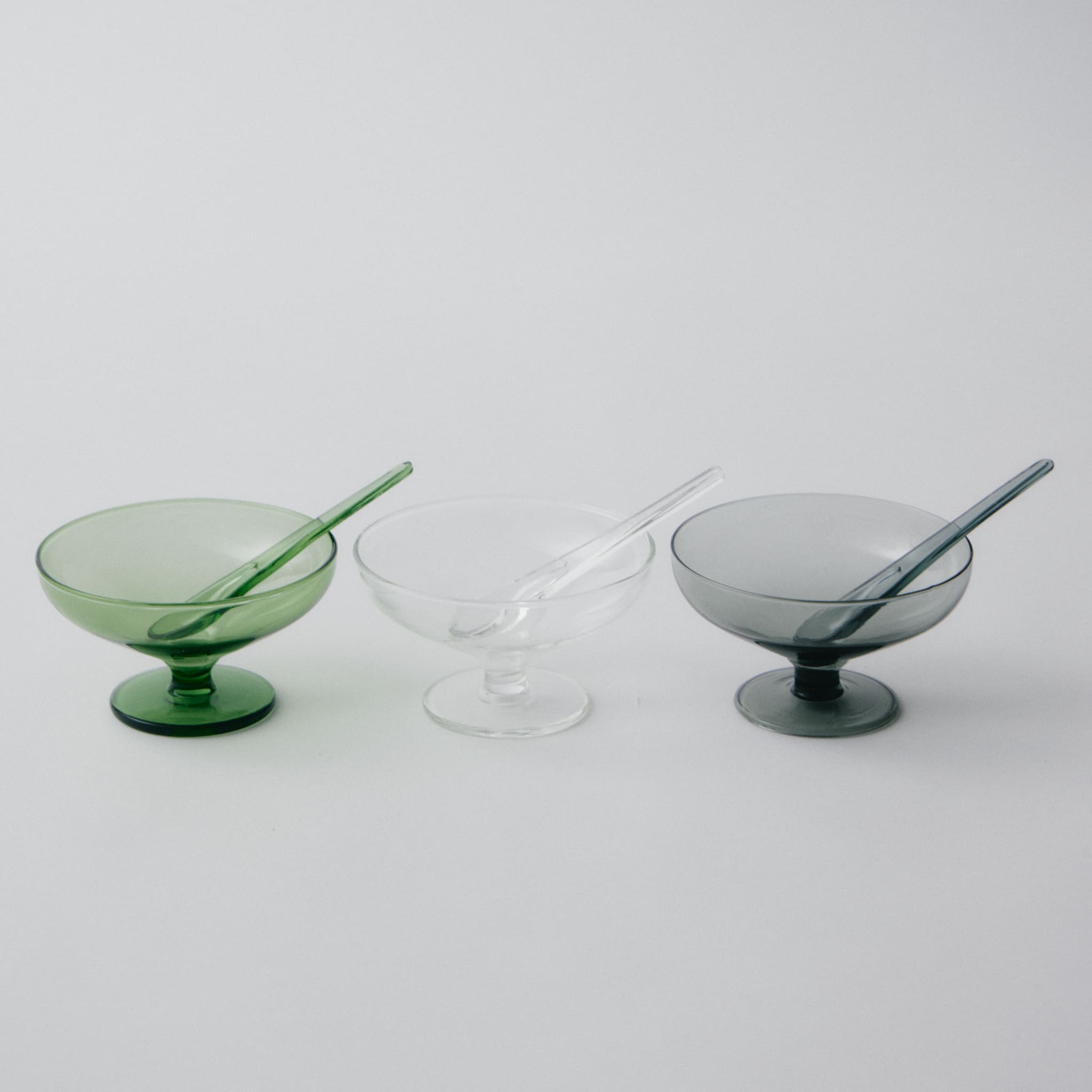 デザートグラス・スプーンセット