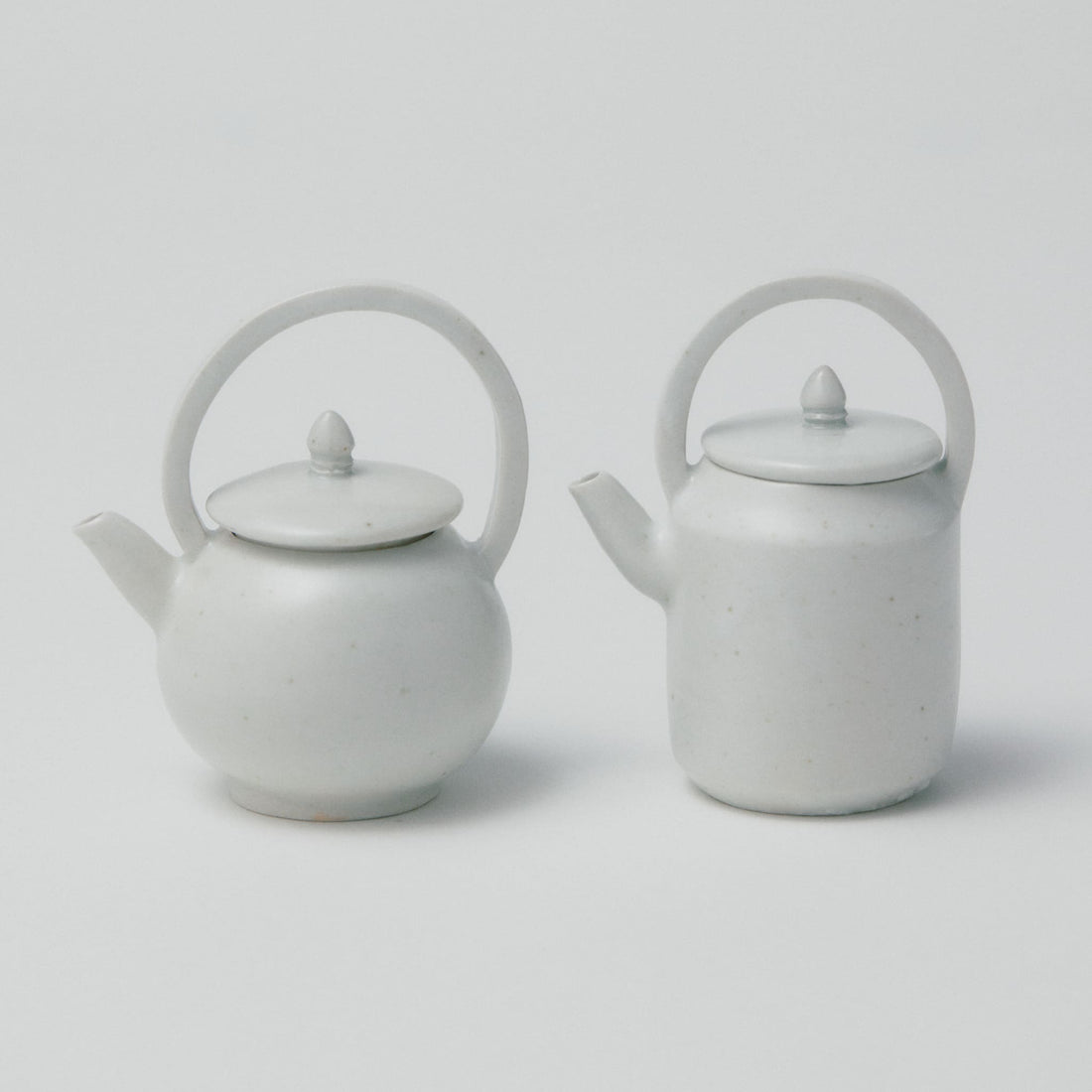 タナカシゲオ 白瓷上手急須
