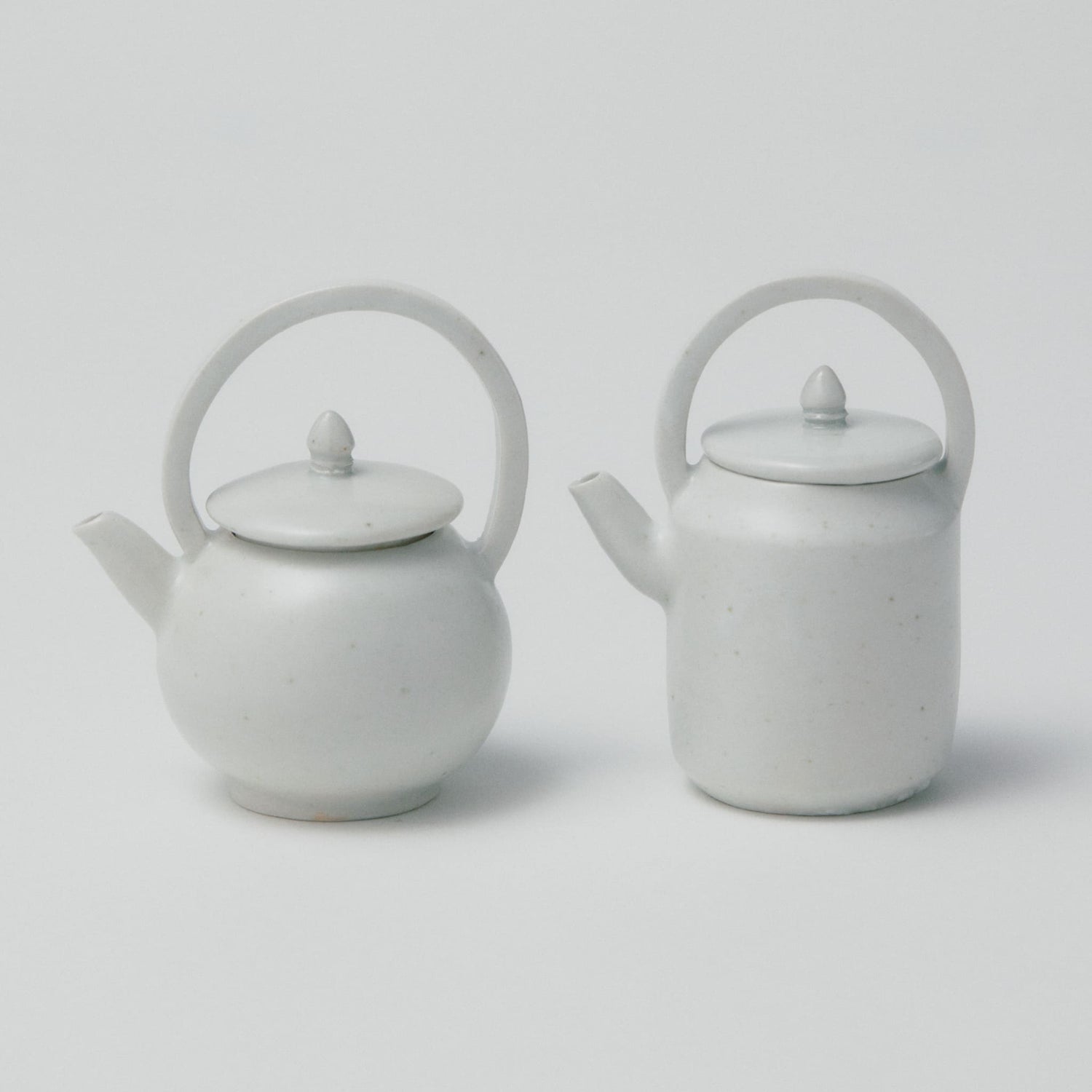 タナカシゲオ 白瓷上手急須