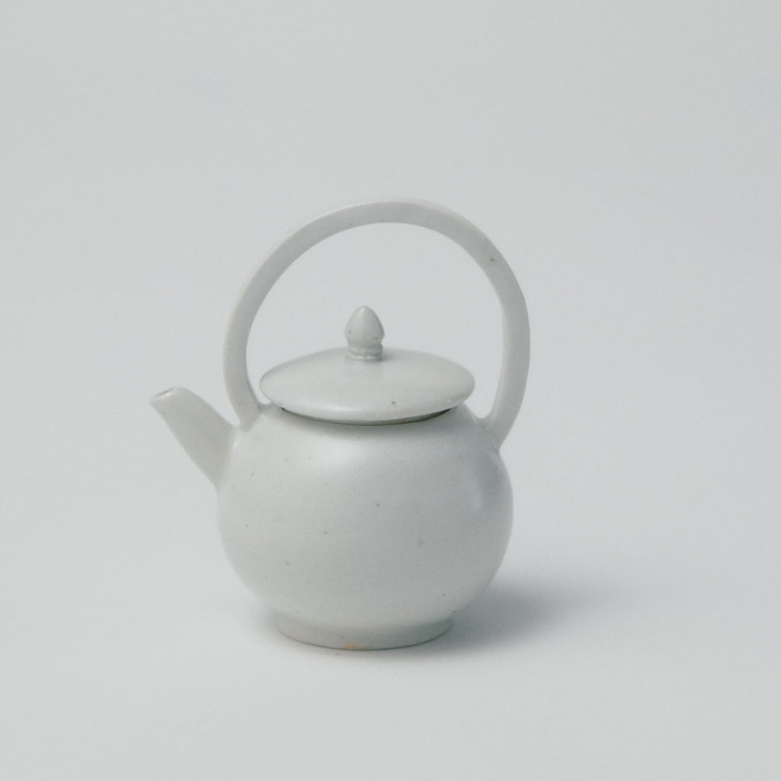 タナカシゲオ 白瓷上手急須