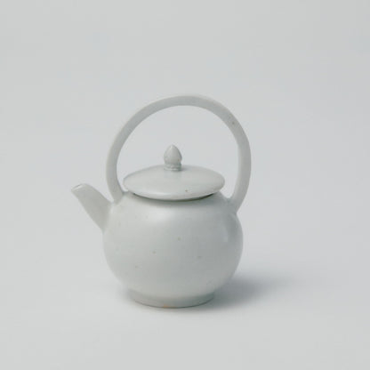 タナカシゲオ 白瓷上手急須