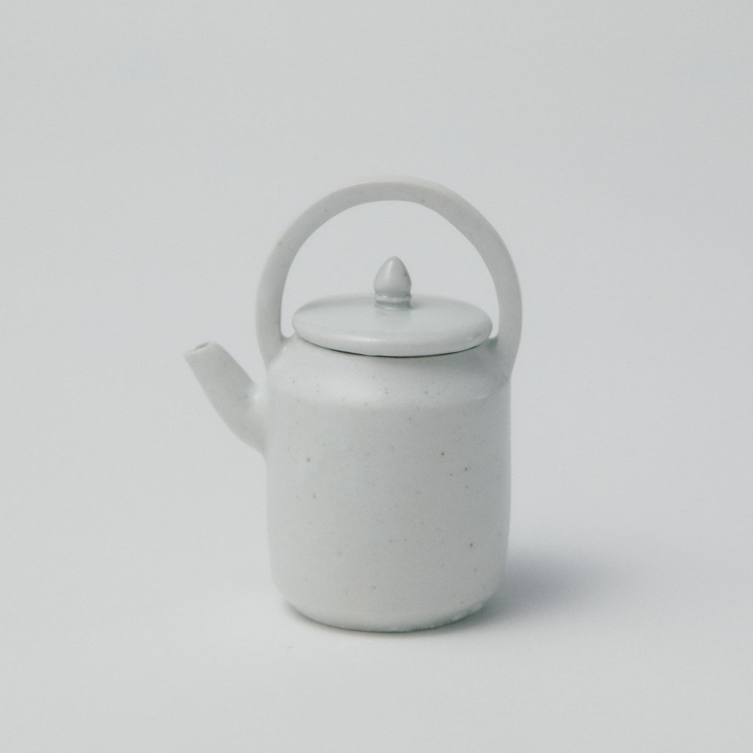 タナカシゲオ 白瓷上手急須