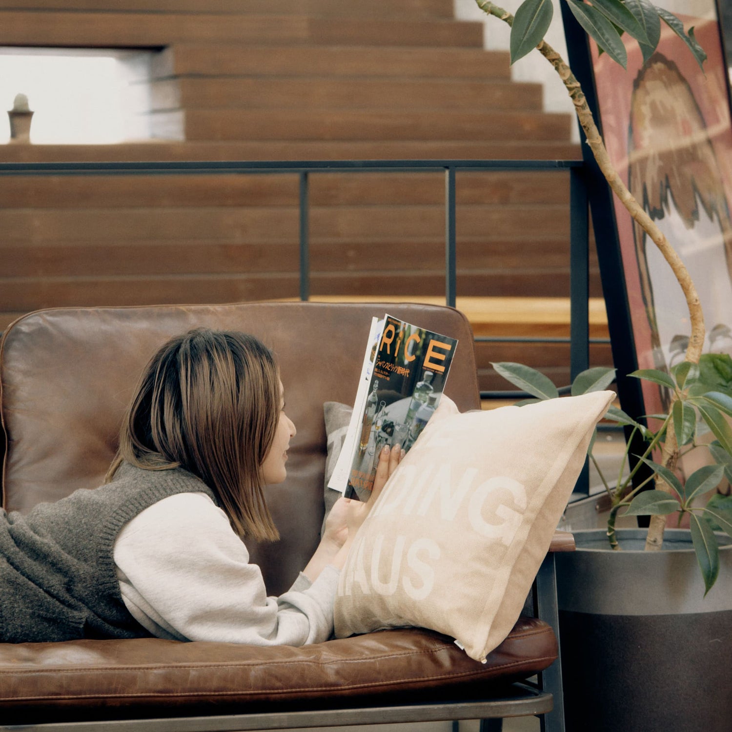 守矢努×HAUS クッションカバー