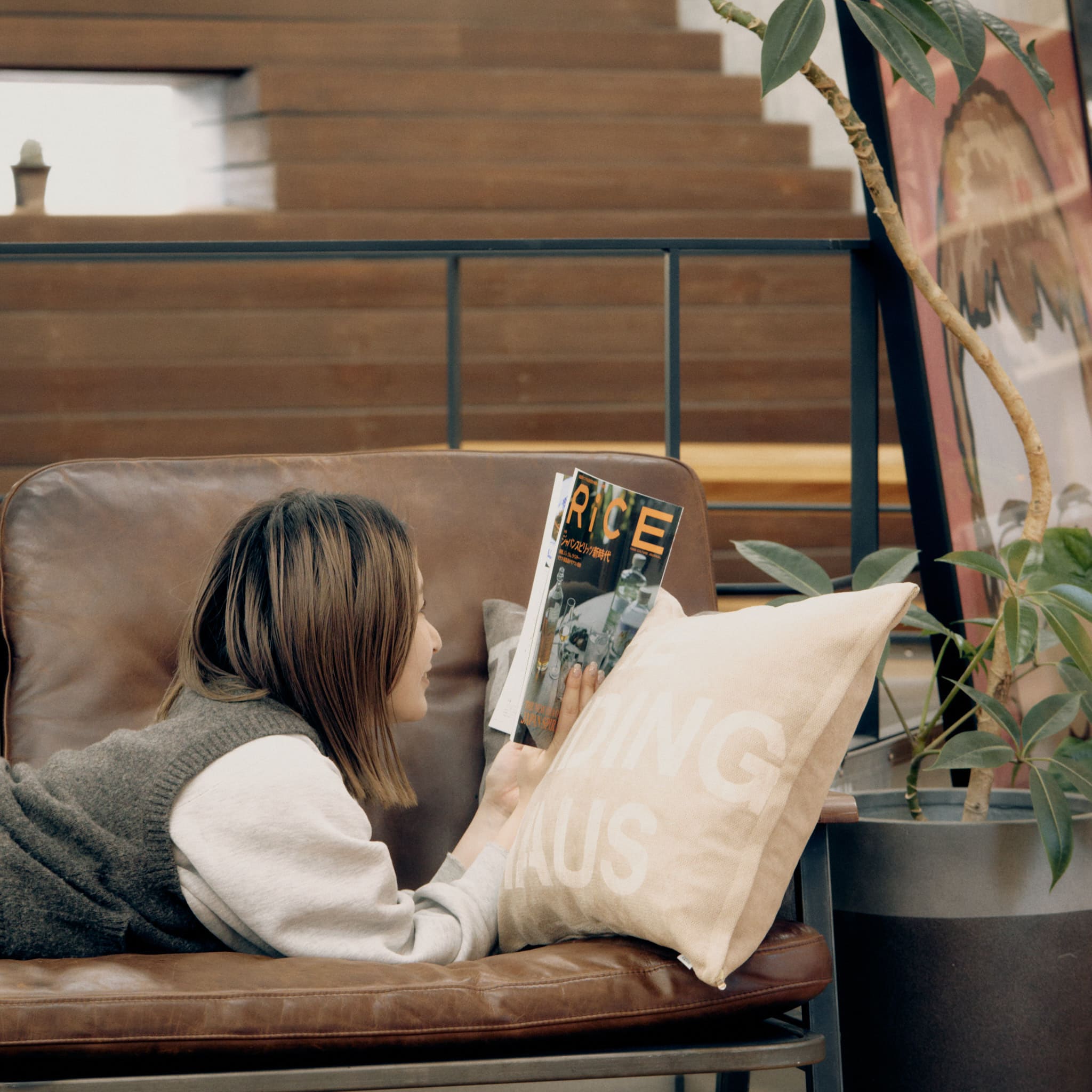 守矢努×HAUS クッションカバー