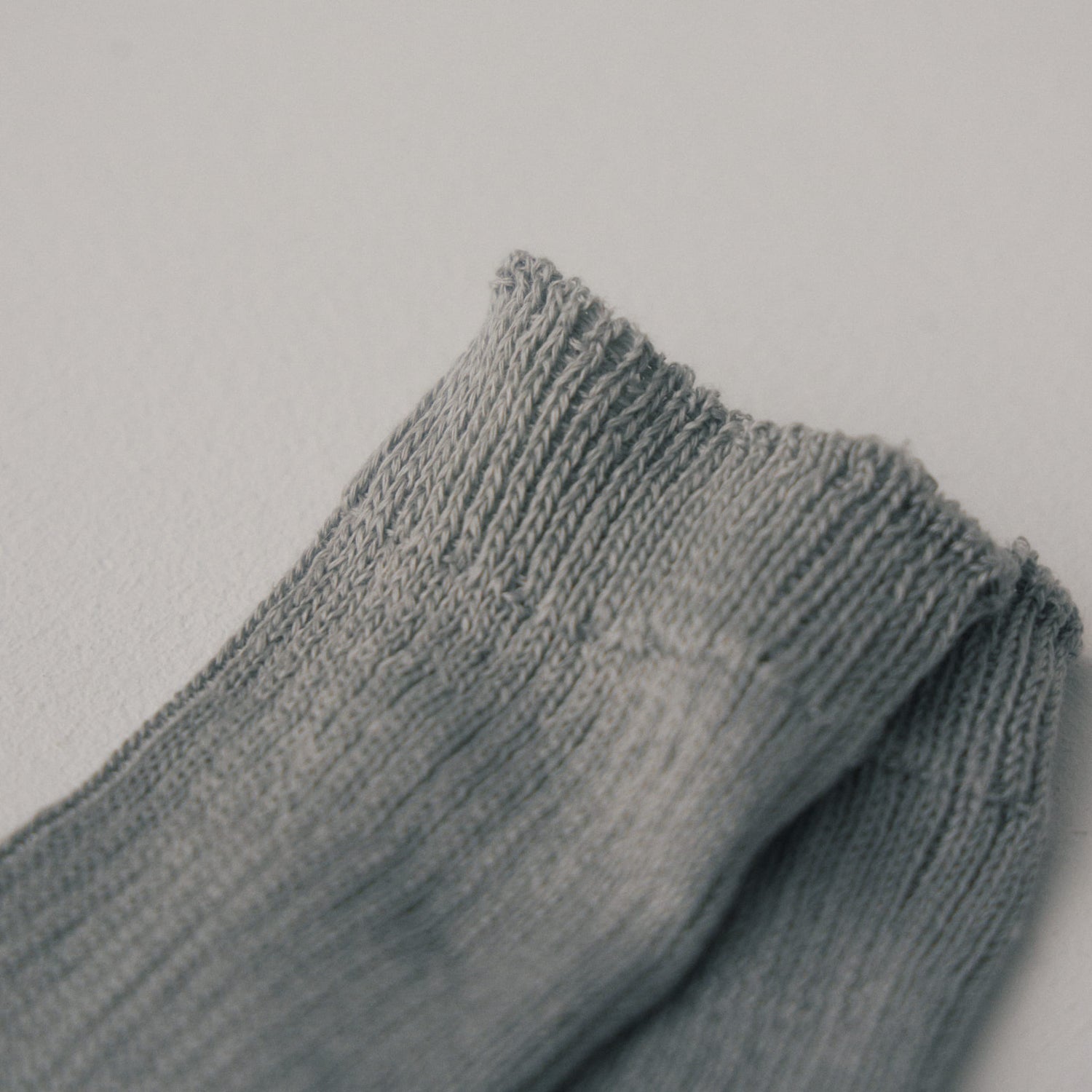 リネンミドルゲージリブソックス